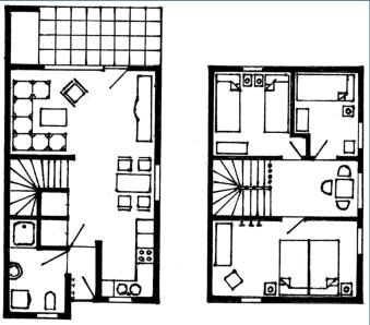 Grundriss Ferienhaus Am Schilf 6